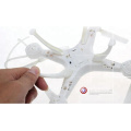 DWI White 6 Axis Quadcopter Drone RC With 0.3MP Camera